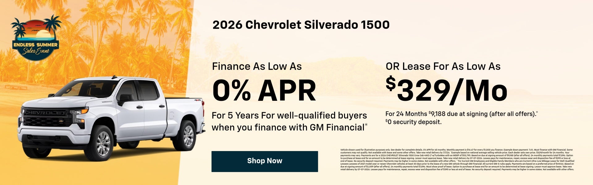 2026 Chevrolet Silverado 1500 June Specials