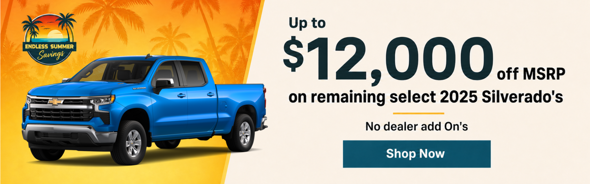Remaining 2025 Chevrolet Silverado 1500 June Specials